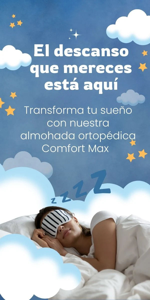 ALMOHADA ERGONÓMICA ORTOPEDICA COMBO 2X1