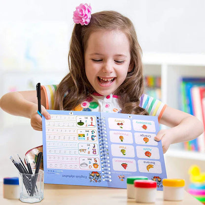 CUADERNO MAGICO CALIGRAFIA REUTILIZABLES