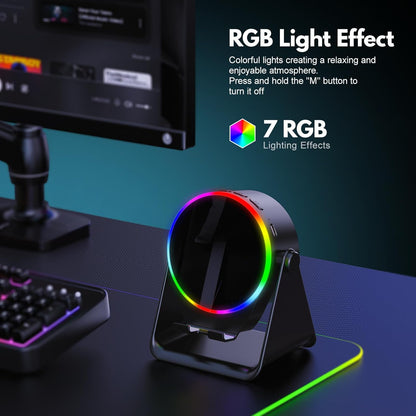 PARLANTE DE INDUCCIÓN ALTAVOZ CON LUZ LED