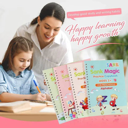 CUADERNO MAGICO CALIGRAFIA REUTILIZABLES