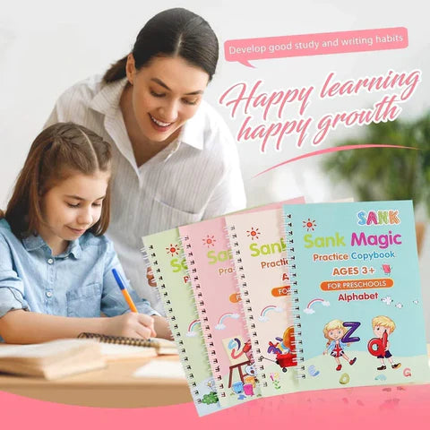 CUADERNO MAGICO CALIGRAFIA REUTILIZABLES
